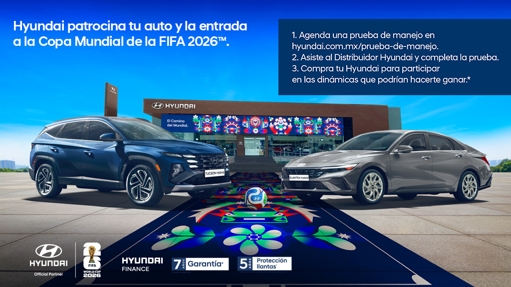 Prueba de manejo mundialista Hyundai